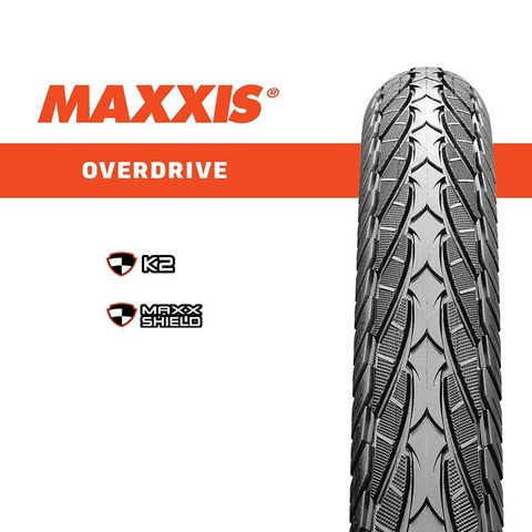  Vỏ Xe Đạp Maxxis OverDrive Chống Đinh 700 X 32-35-38-40 Silk Shield ( Không gấp ) 