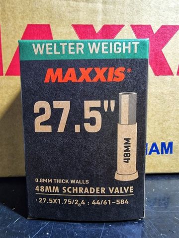  Ruột Xe Đạp Maxxis Welterweight 27.5inch 1.75-2.4 Schrader 48mm( Van Mỹ ) 