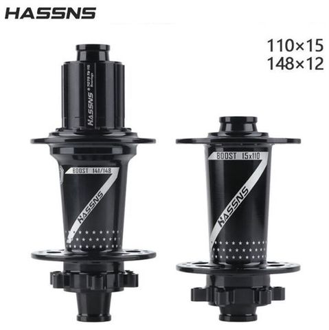  Bộ đùm xe đạp Hassns Boost 15x110 12x148 32 căm cối HG / XD / MS 