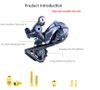 Bộ full ốc titan Risk cho group Shimano Ultegra R8000