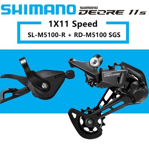  Bộ tay bấm - cùi đề Shimano M5100 1x11 