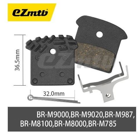  Bố thắng dĩa xe đạp tản nhiệt EZMTB M785 