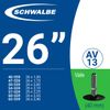 Ruột xe Schwalbe 26'' AV13