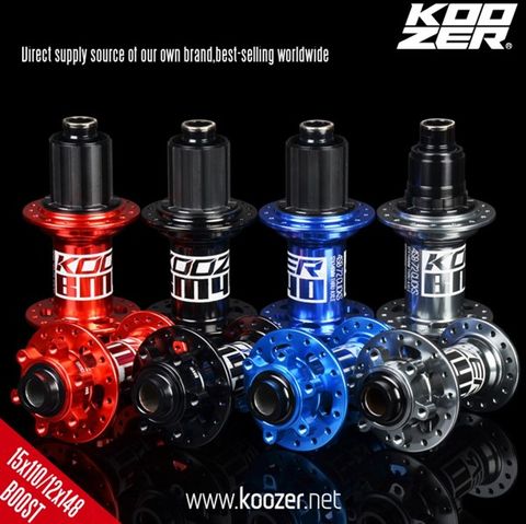  Đùm Boost Koozer BM440 110/148 Cối HG / XD 