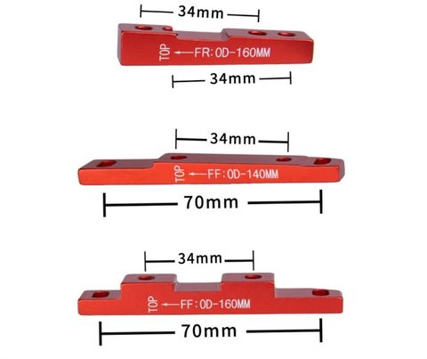  Cầu thắng Flat Mount 140 / 160 ZTTO 