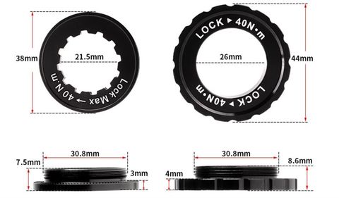  Khóa lockring cho đùm Centerlock B02 