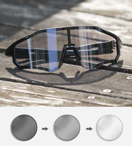  Mắt kính thể thao xe đạp RockBros tròng Photochromic / Polarized SP218 