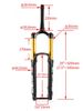 Phuộc nhún xe đạp MaxxLite AT36 Boost 15x110 27.5 / 29 inch
