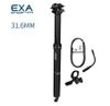 Cốt yên xe đạp tăng giảm EXA KindShock JAG 31.6 / 30.9 125mm