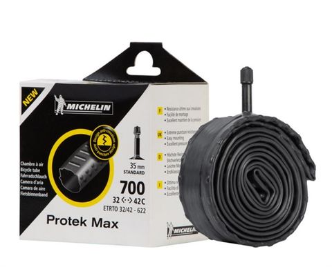  Ruột xe đạp Michelin Protek Max 700 32-43c Van Mỹ 35mm 