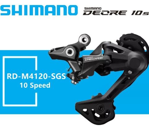  Cùi Đề Sau Shimano Deore M4120 SGS 10 Speed 