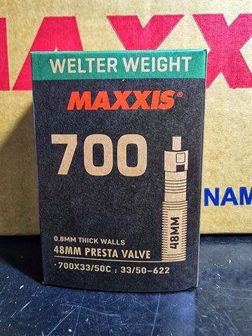  Ruột Xe Đạp Maxxis Welterweight 700 33-50c Presta 48mm( Van Pháp ) 