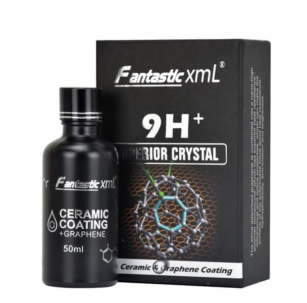 Dung dịch phủ bóng xe đạp / xe máy Fantastic XML Ceramic Graphene Coating 50ml 9H+