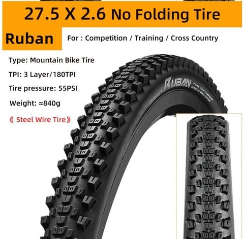  Vỏ Xe Đạp MTB Continental Ruban 27.5 / 29 X2.6 PureGrip / ShieldWall 