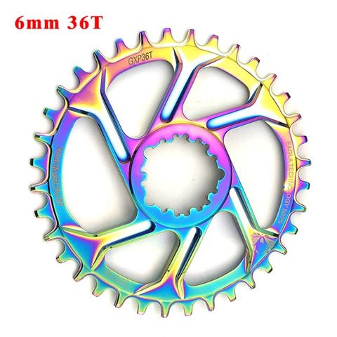  Dĩa Racwork GXP 7 màu offset 6mm 32 / 34 /36 / 38T 