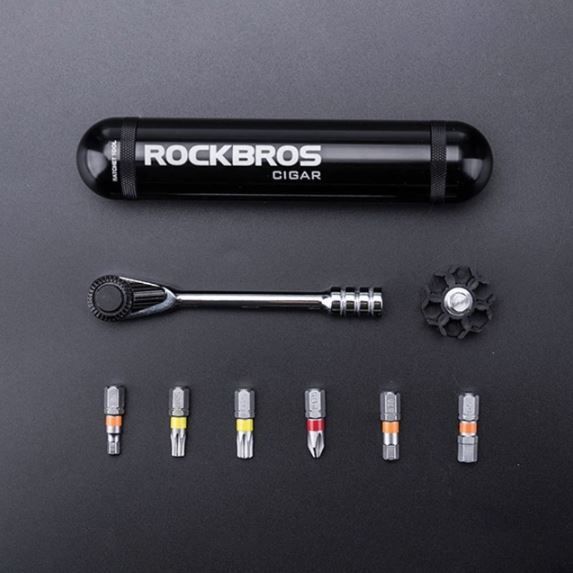 Bộ cờ lê Ratchet cho xe đạp RockBros Cigar 6 chức năng