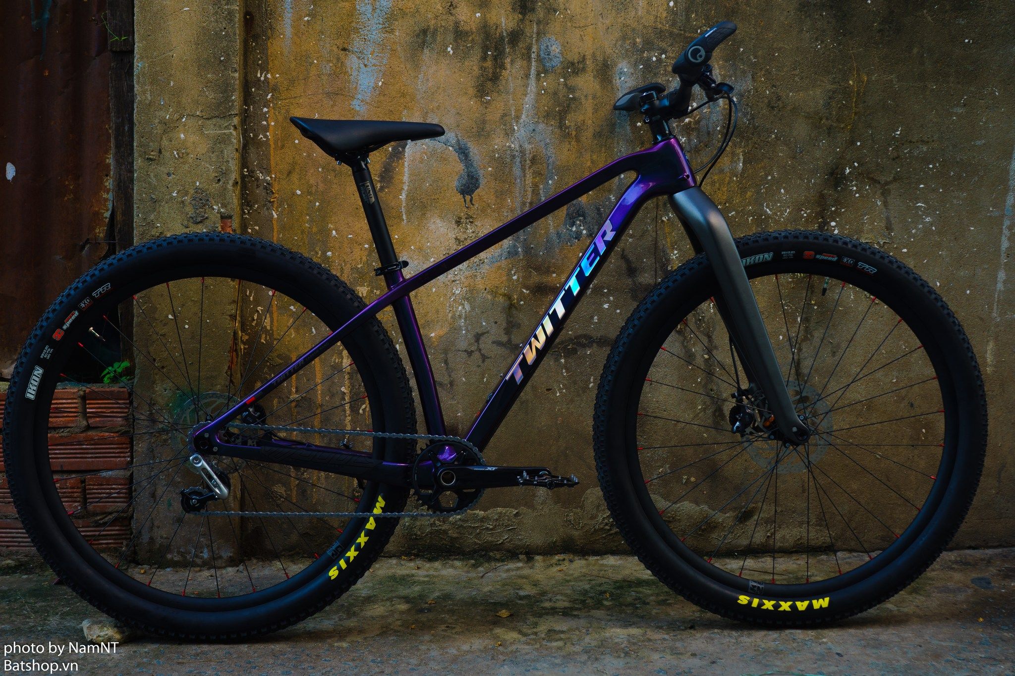 Xe đạp MTB carbon Twitter Max 29 single speed