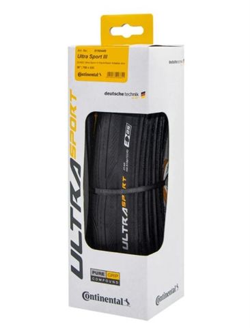  Vỏ xe đạp road Continental Ultra Sport III 700x23c / 25 / 28 ( viền đen ) 