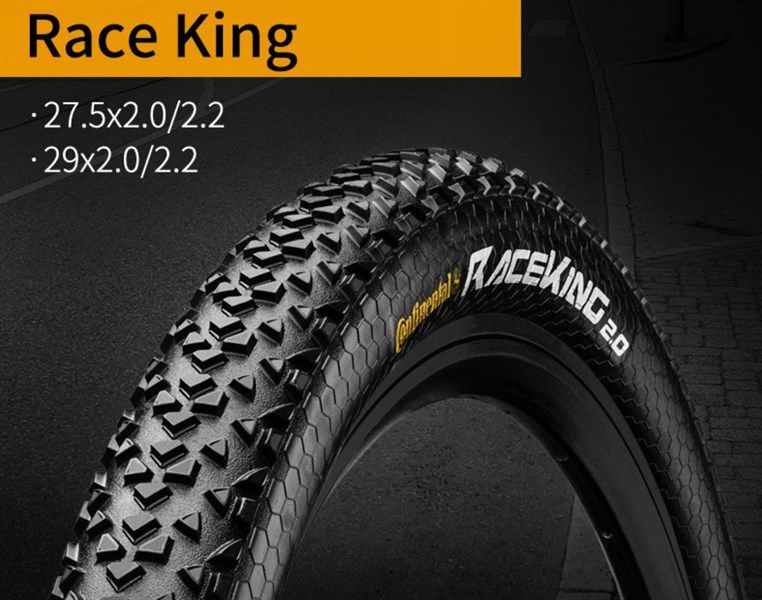 Vỏ xe đạp MTB Continental Race King 26 inch 2.0 / 2.2