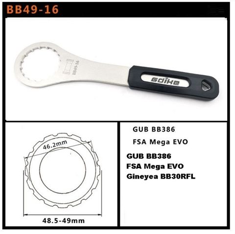  Tool Cảo Trục Giữa Xe Đạp GDike BB4916 Mở BB GUB BB386 / FSA Mega EVO/ BB30RFL 