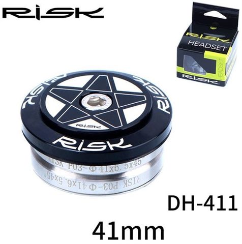  Bộ Chén Cổ Xe Đạp RISK DH411 41-41mm 