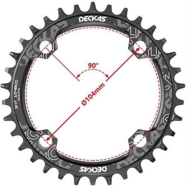 Plateau Large Et étroit Pour Vélo 110/130BCD 5 Vis Plateau De