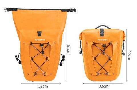  Túi treo baga xe đạp chống nước RockBros 27L B253 