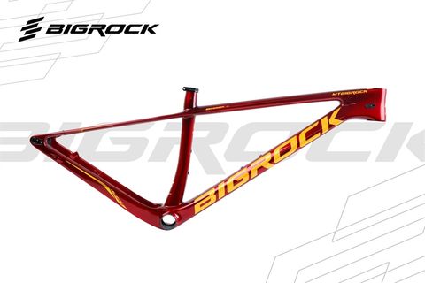  KHUNG SƯỜN XE ĐẠP MTB BIGROCK CARBON MT9 27.5 29 Đỏ 