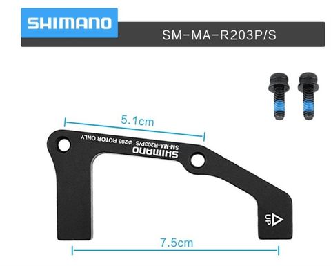  Cầu Thắng Dĩa Shimano IS Sang PM 160-203mm ( Sau ) 