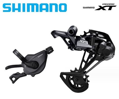  Bộ tay bấm và cùi đề xe đạp Shimano XT M8100 12 speed 