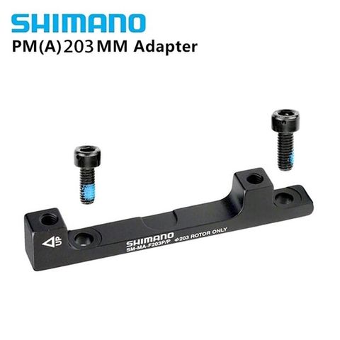  Cầu thắng dĩa xe đạp Shimano PM sang PM dĩa 160 - 203 (Trước ) 