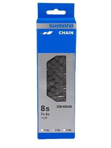  Sên xe đạp Shimano CN-HG40 6/7/8 speed 116 mắt 