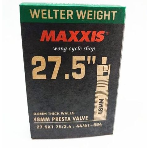  Ruột Xe Đạp Maxxis Welterweight 27.5inch 1.75-2.4 Presta 48mm( Van Pháp ) 