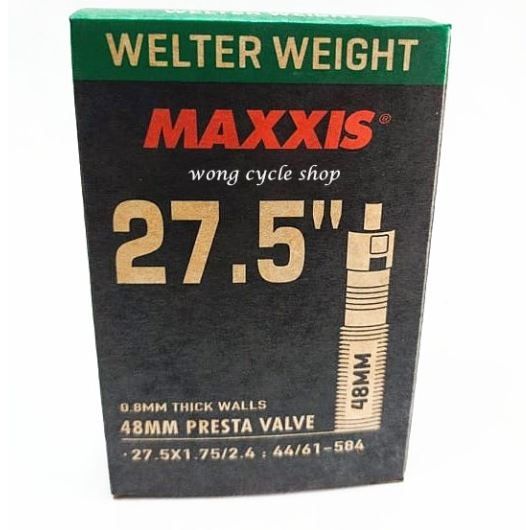 Ruột Xe Đạp Maxxis Welterweight 27.5inch 1.75-2.4 Presta 48mm( Van Pháp )