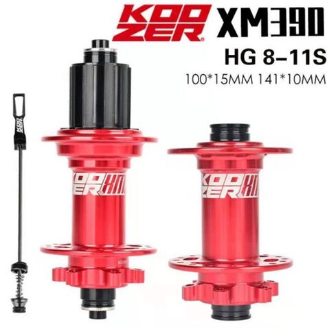  Bộ Đùm Xe Đạp Koozer XM390 15x100 / 10x141 Cối HG / MS / XD 