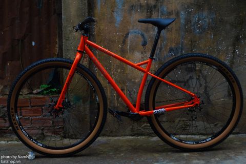  Xe đạp MTB Single speed BlackSnow Karakoram của 1 chủ sốp trẻ đẹp và thành đạt nhưng nghèo ko có tiền mua líp với thay cùi đề 
