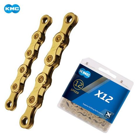  Sên Xe Đạp KMC 12speed X12 Gold 126 mắt 