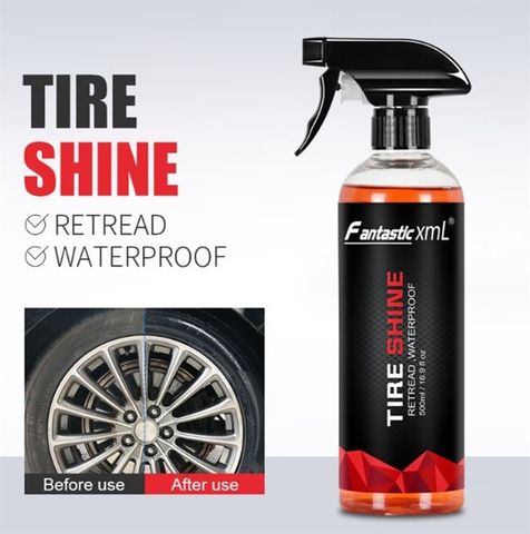  Chai Xịt Phủ Bóng vỏ Xe Đạp / Xe Máy / Oto FantasticXML Tire Shine 500ml 