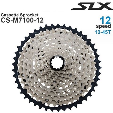  Bộ líp xe đạp Shimano SLX M7100 12 speed 10-45 / 10-51T 