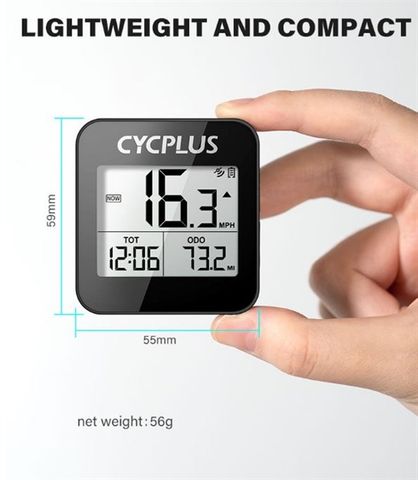  Đồng hồ tốc độ xe đạp GPS CycPlus G1 