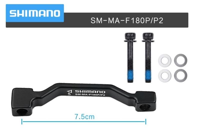 Cầu thắng Shimano PM sang PM 160 - 180mm ( Trước )