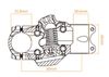 Potang nhún xe đạp Meroca SS01 31.8 90mm