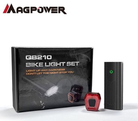  Bộ đèn trước và đèn sau xe đạp MagPower QB210 