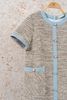 Đầm Suông Dạ Tweed Phối Nẹp Túi Ốp - V63T22T012