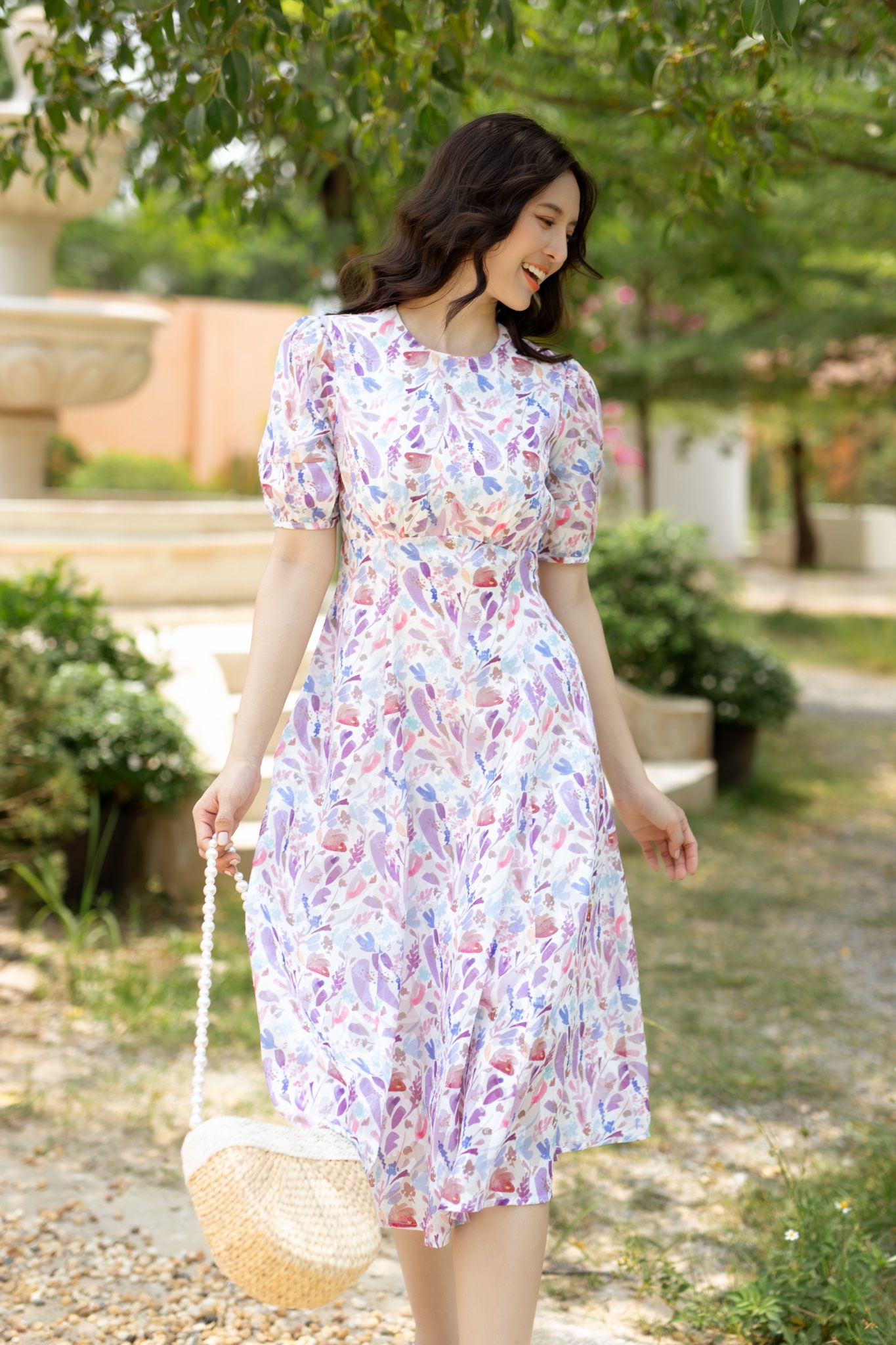 Yuri dress/ Đầm Clothesrack cổ tròn tay ngắn Yuri - Việt Nam