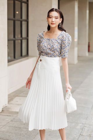  Wrap Pleated Skirt - Chic City 