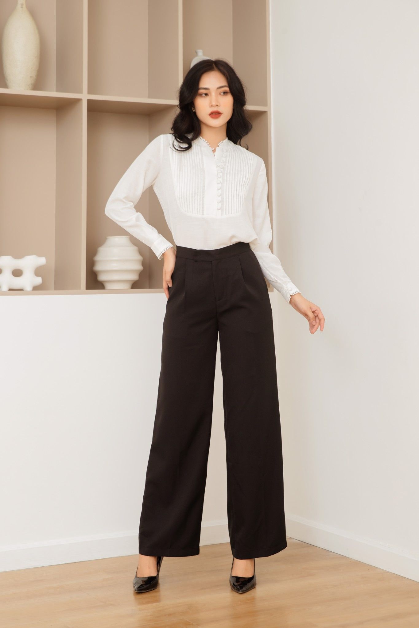 Roxa Pant - quần suông ống vừa