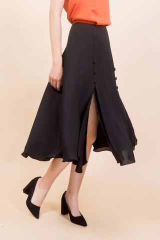  Chân váy chiffon xẻ tà - Chic City 