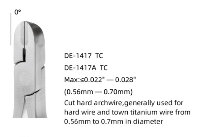DE-1417: Kìm cắt dây cứng