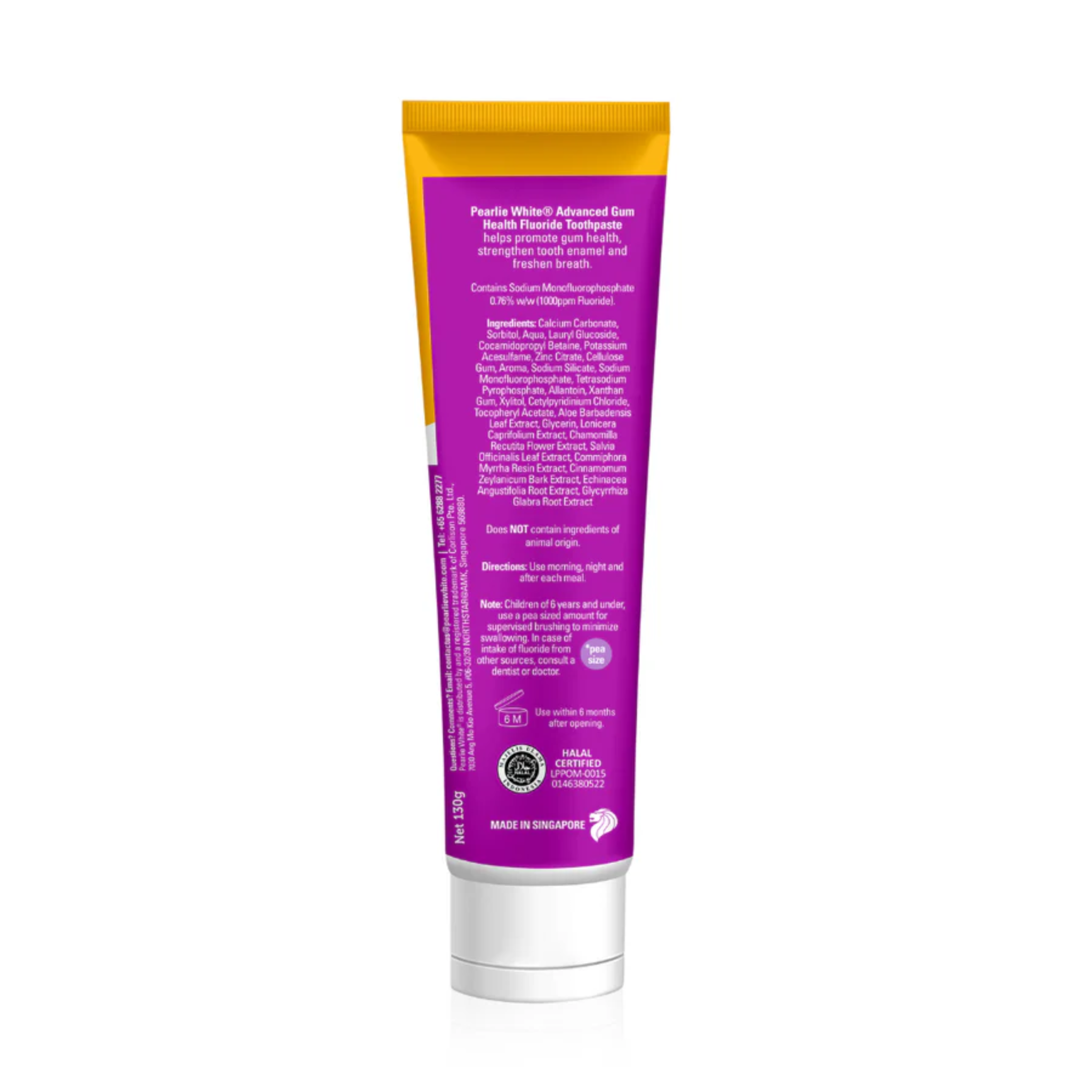 Kem Đánh Răng Cao cấp Chăm sóc Nướu - Pearlie White Advanced Gum Health Fluoride 130g